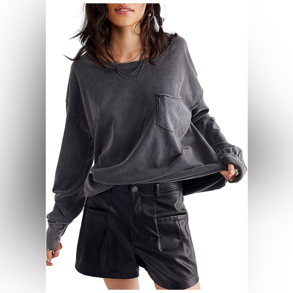 Free People We the Free Fade into you long sleeve tee